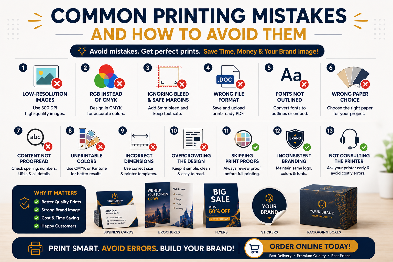 Common Printing Mistakes and How to Avoid Them