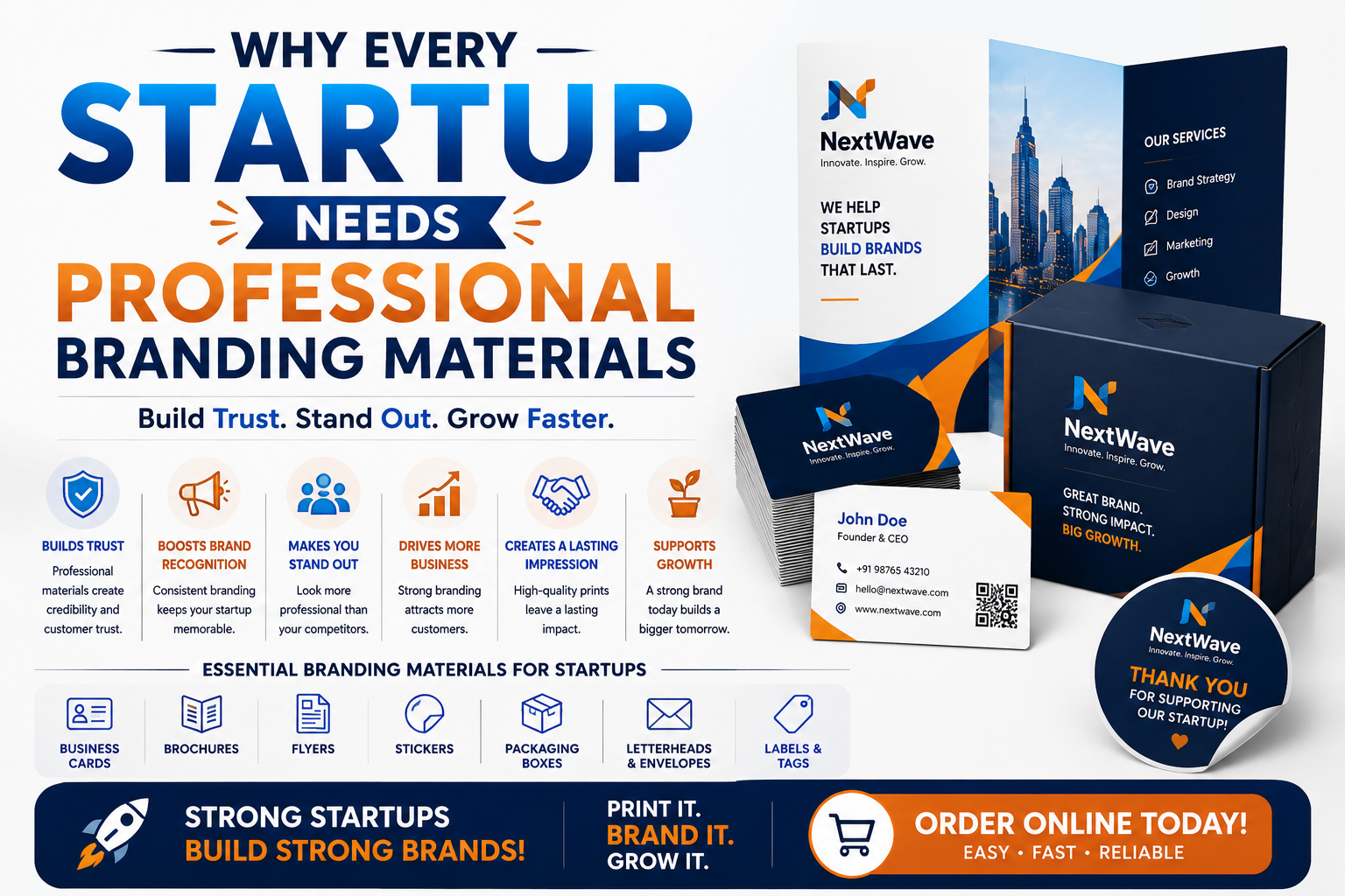 Why Every Startup Needs Professional Branding Materials