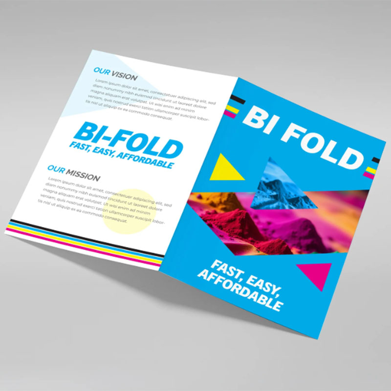 Bi-Fold Brochure A4